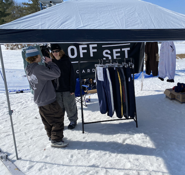 offset booth at cannonsburg